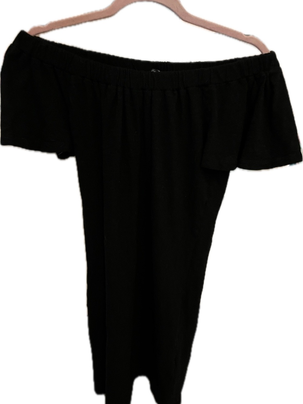 BR Off-Shoulder Black Mini